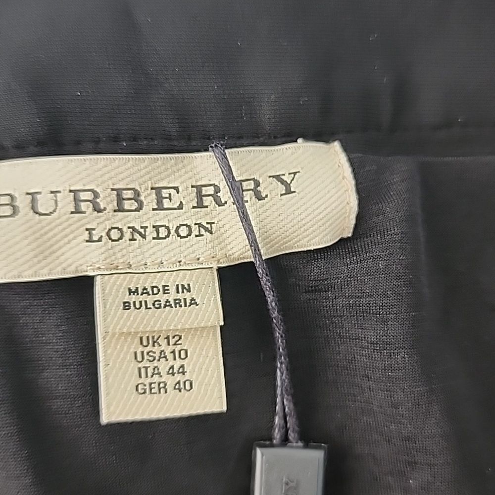 Burberry Black Ruched Midi Skirt - Picture 2 of 12